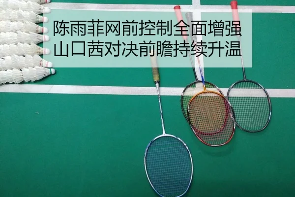 陈雨菲网前控制全面增强 山口茜对决前瞻持续升温